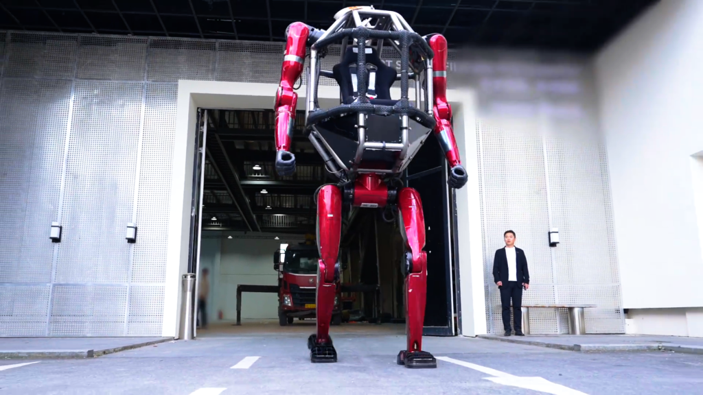 Unitree GD01 Manned Mecha Explained from All Dimensions 5月13日(1)