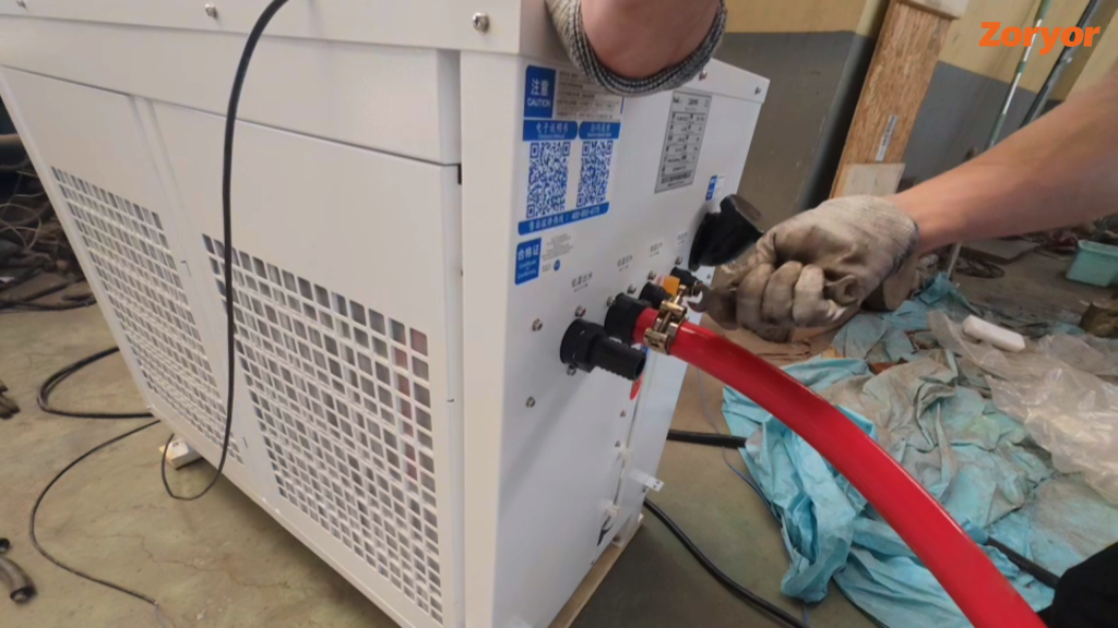 How to Install and Commission a Laser Cutting Machine chiller installation